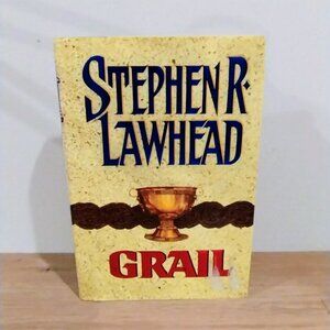 1st Print Stephen R Lawhead Grail 1st Ed Hardcover Book